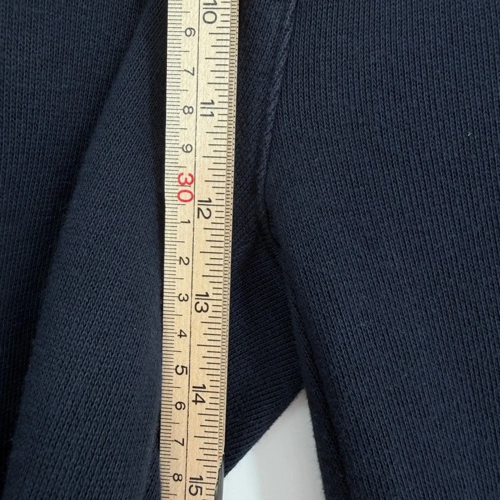 Marithe Francois Girbaud Classic Logo Double Face Sweatpants Navy Blue M